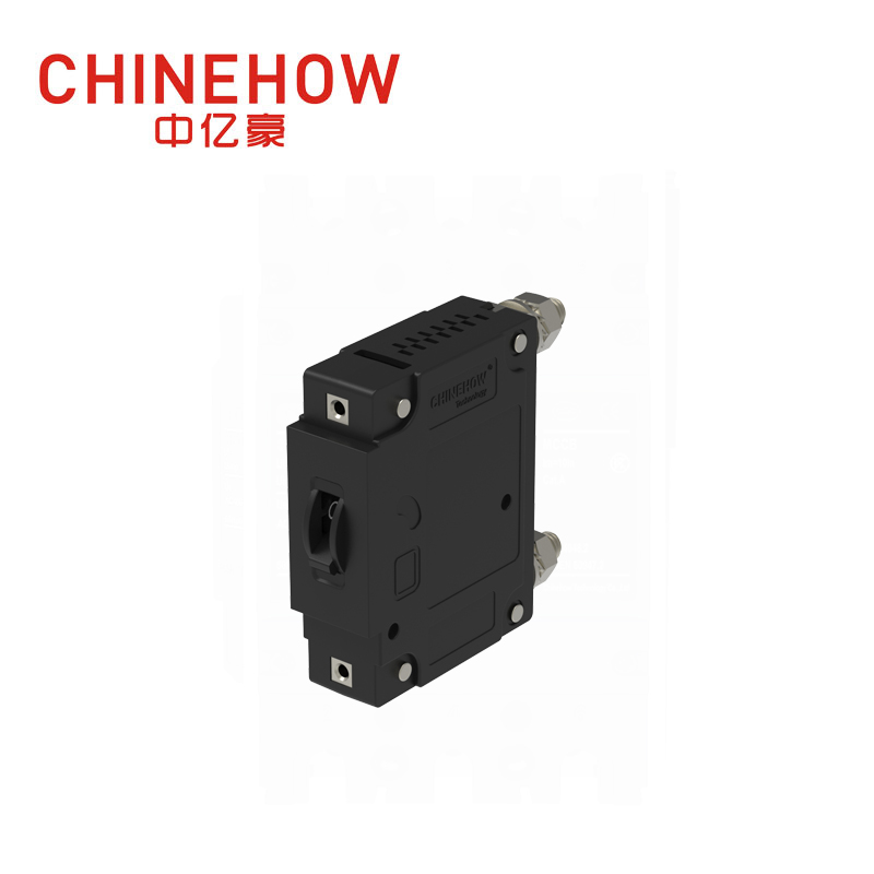 CVP-FR Hydraulic Magnetic Circuit Breaker Short Handle Actuator with M6 Stud 1P 