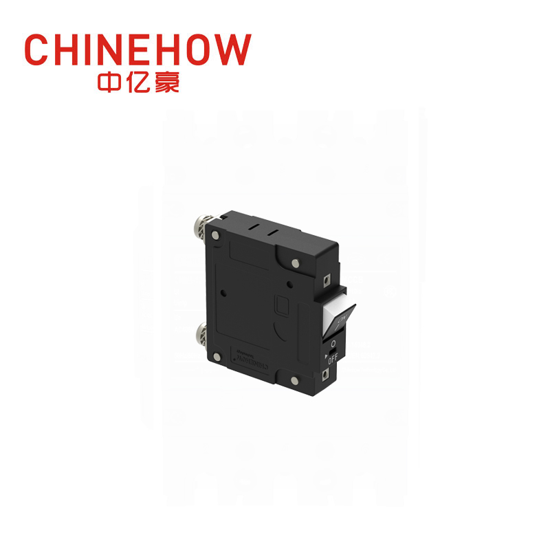 CVP-FR Hydraulic Magnetic Circuit Breaker Flat Rocker Actuator with Guard with M5 Screw 1P 