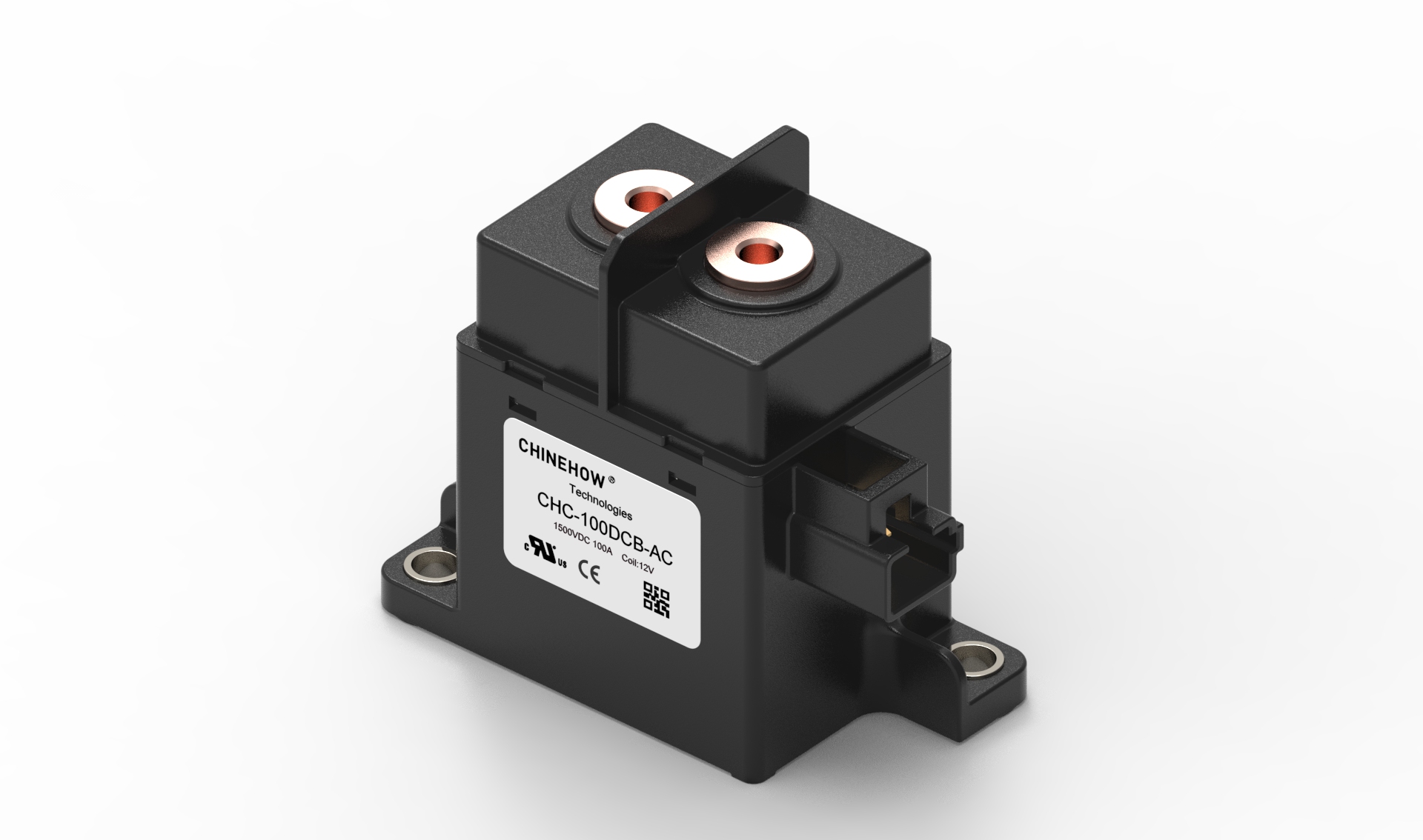 100A High Voltage DC Contactor 1500VDC Ceramic Sealed Relay