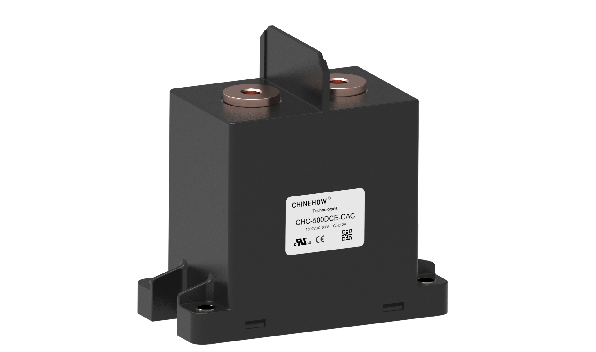 600A EV/HEV Ceramic DC Contactor 500A 600A Relays 1500VDC 24V 48V DC Relay for EV Charging