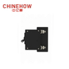 CVP-FR Hydraulic Magnetic Circuit Breaker Long Handle Actuator Per Unit with M6 Stud and Terminal Barriers 4P 