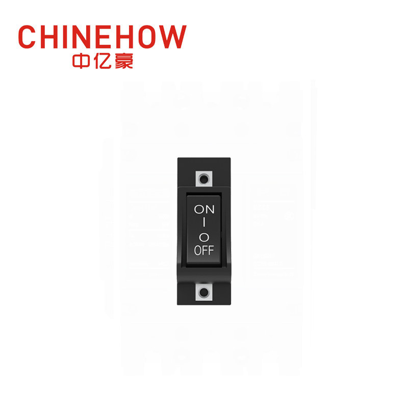 CVP-BM Hudraulic Magnetic Circuit Breaker Angle Rocker With Guard Actuator with Tab(Q.C.250) 1P 