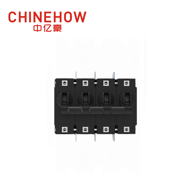 CVP-TH Hydraulic Magnetic Circuit Breaker Long Handle Actuator Per Unit with M5 Screw Bus 4P 
