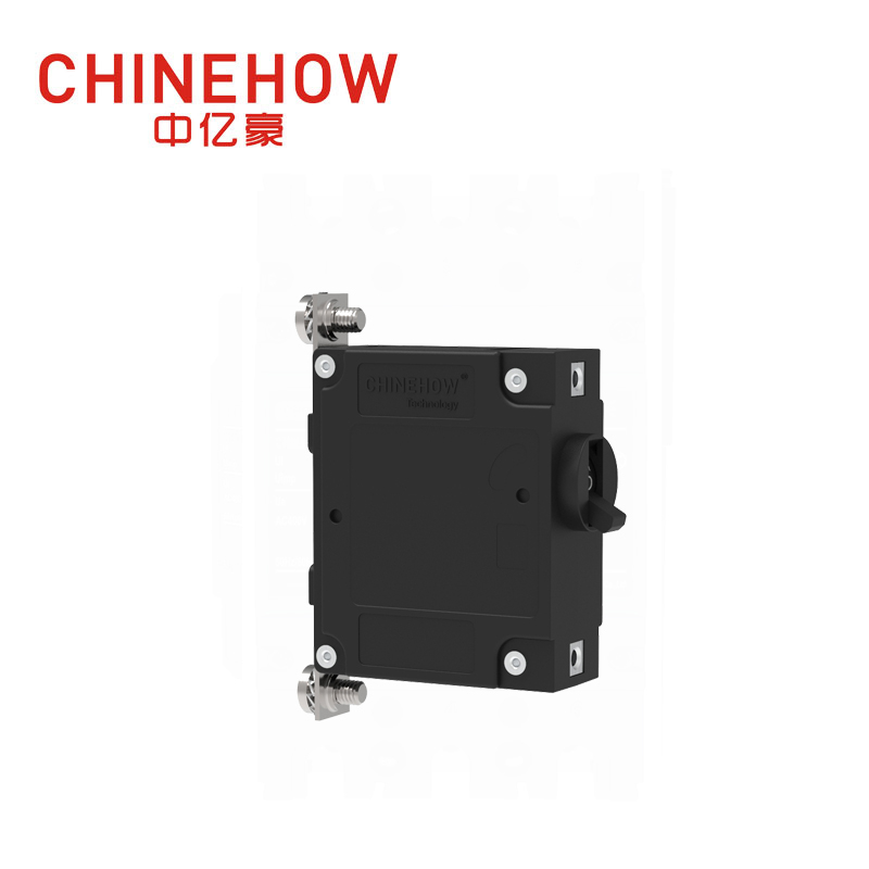 CVP-TH Hydraulic Magnetic Circuit Breaker Short Handle Actuator with M5 Screw Bent 90° 1P 