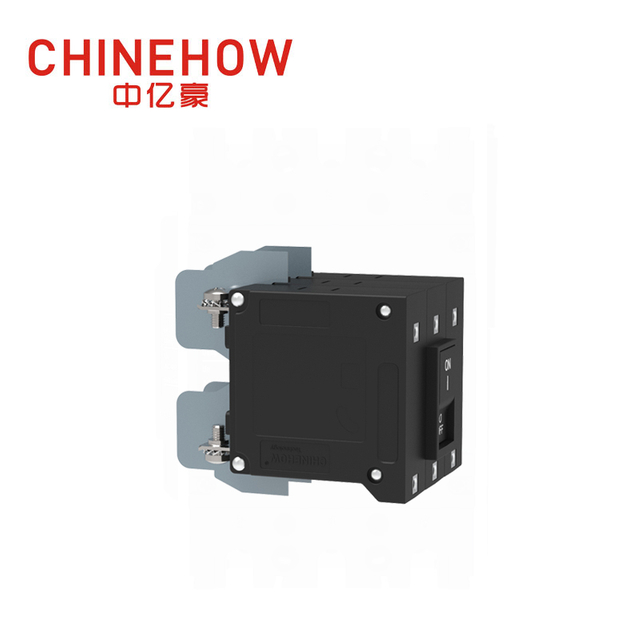 CVP-TH Hydraulic Magnetic Circuit Breaker Flat Rocker Actuator with M4 Screw With Upturend Lugs 3P 